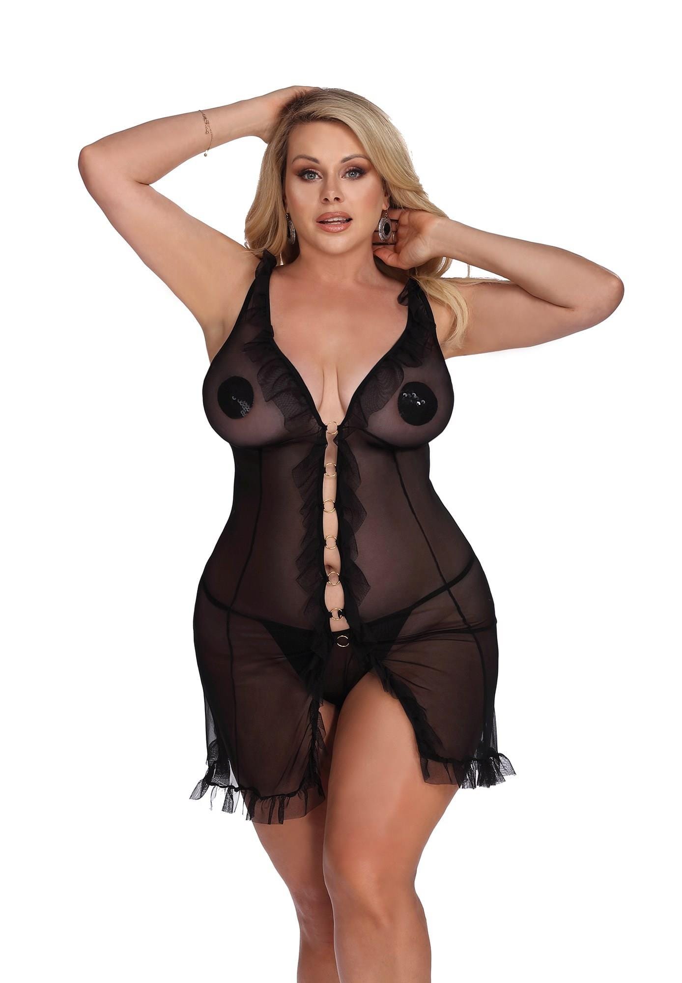 DIXIE_black_chemise_czarna_halka