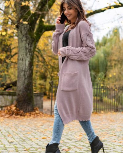 Delaina Dusty Rose sweter