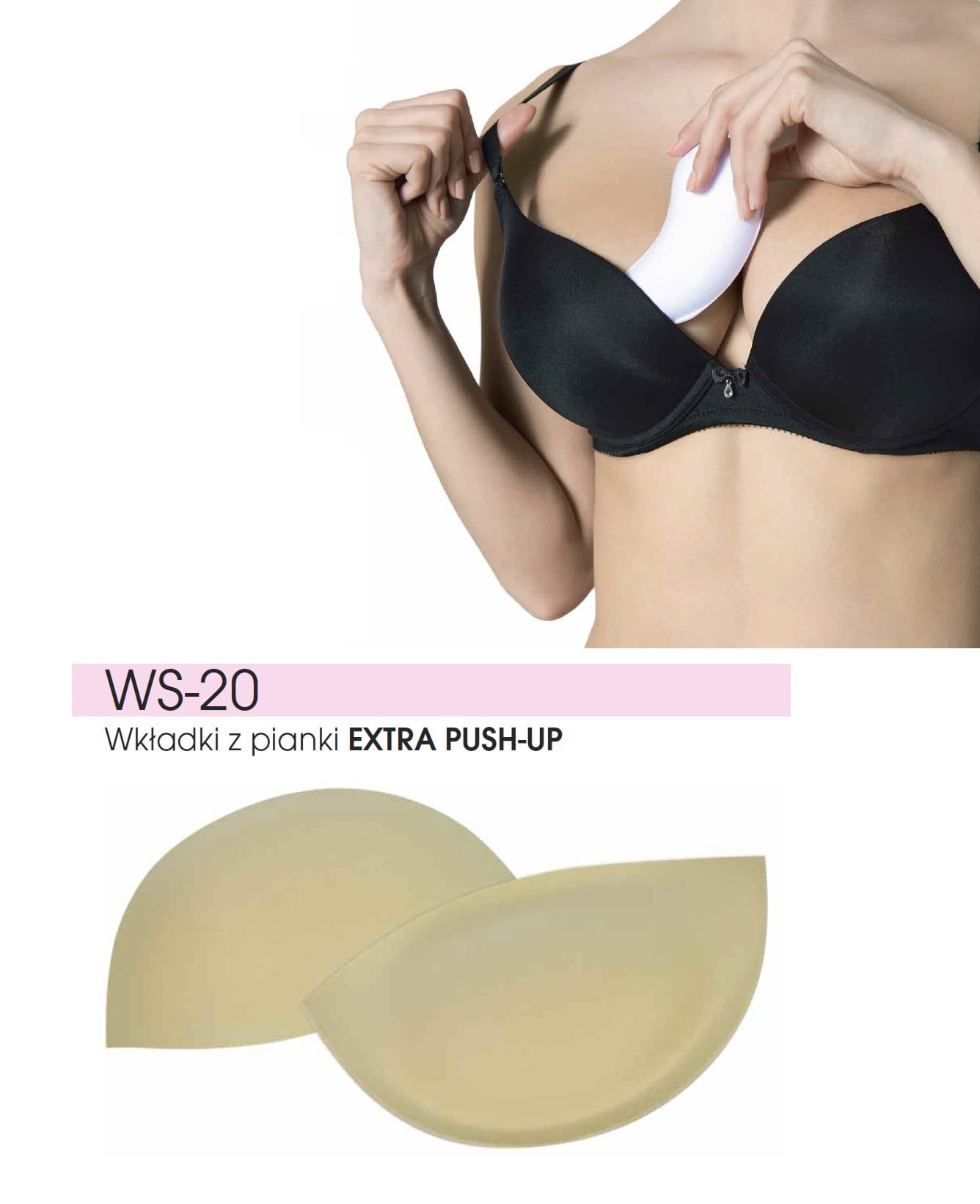 1 WKŁADKI JULIMEX WS-20 EXTRA push-up PROMO