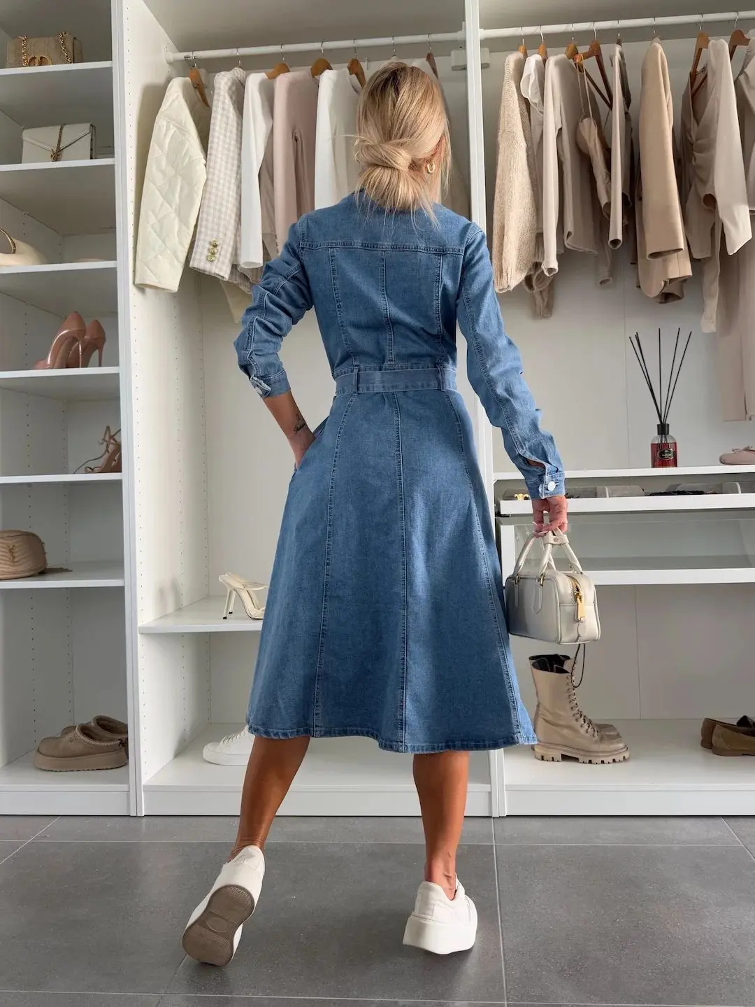 Sukienka jeansowa Jenny - obrazek 2