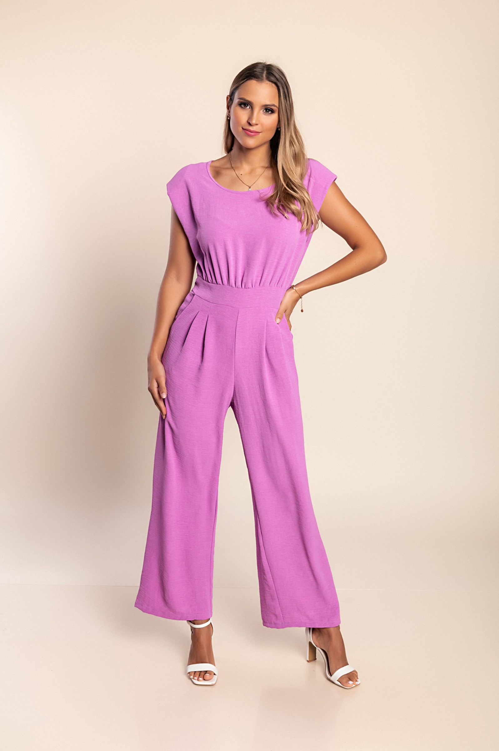 Kombinezon z krótkim rękawem | WYPRZEDANY - obrazek 4