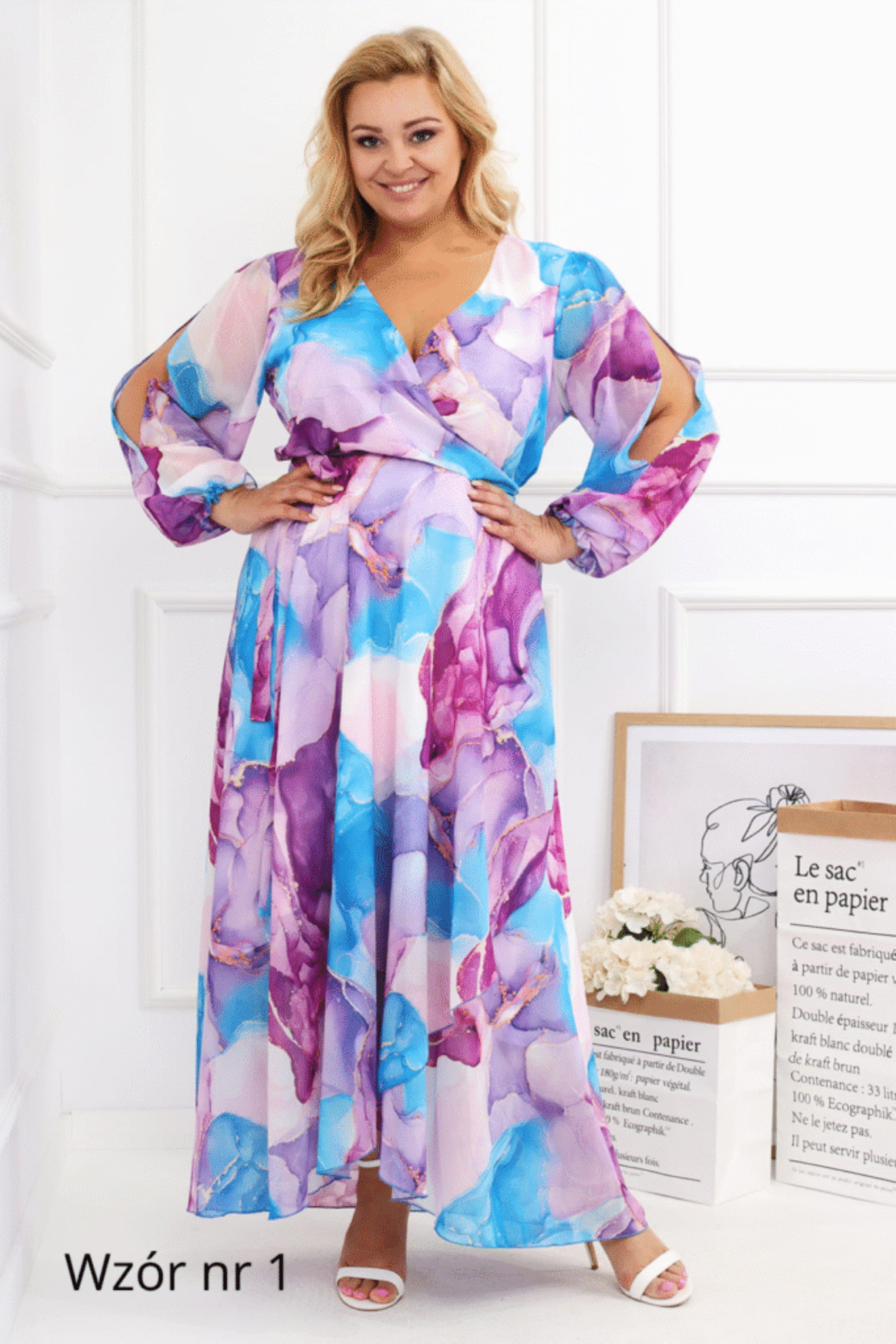 Sukienka maxi Plus Size | różne wzory ✨