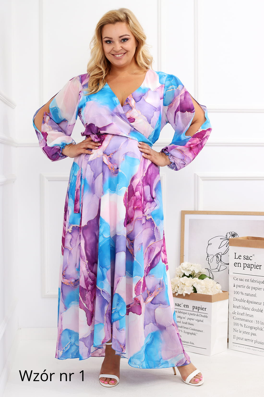 Sukienka maxi Plus Size | różne wzory ✨