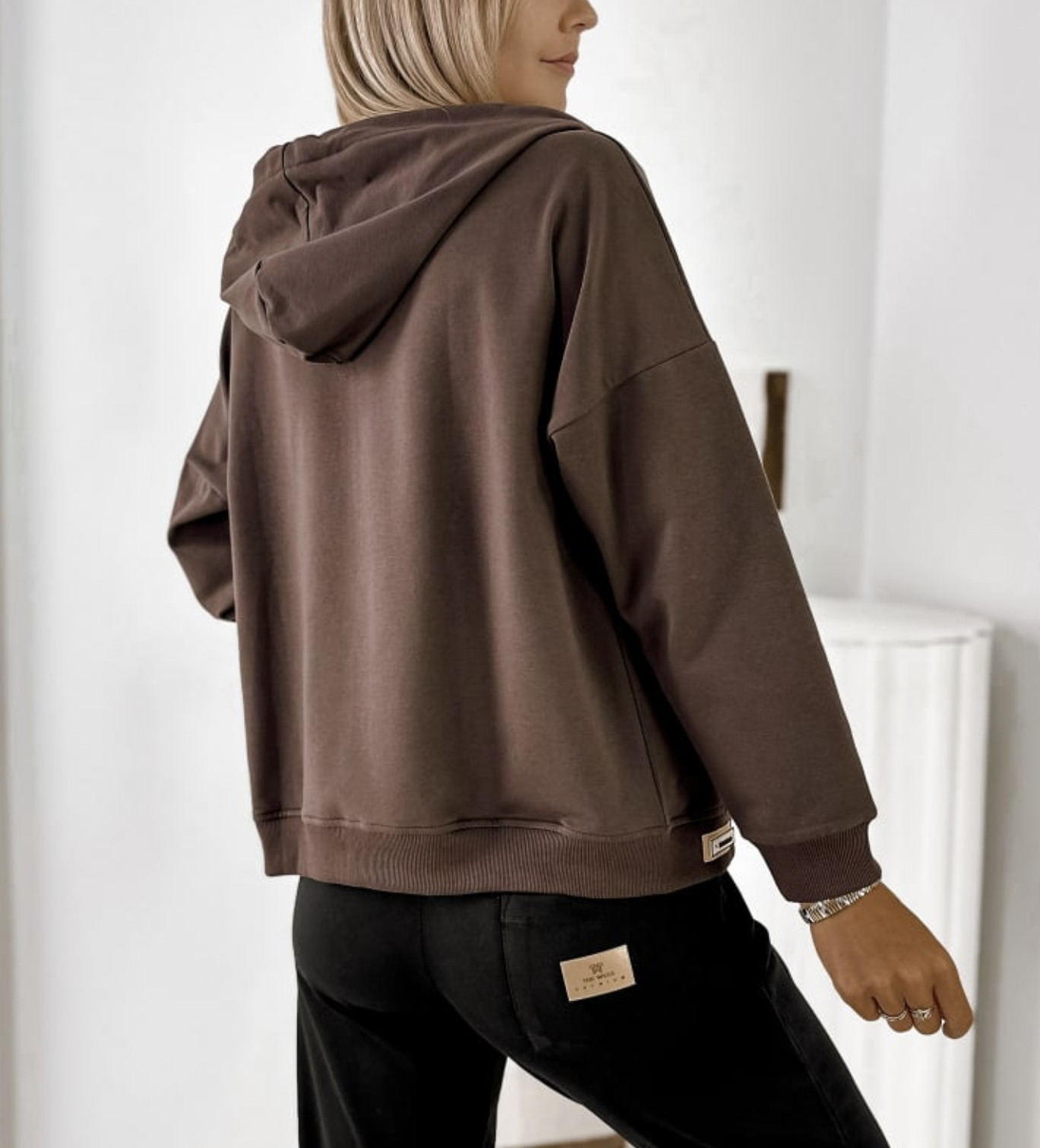 Bluza dresowa z kapturem - obrazek 2